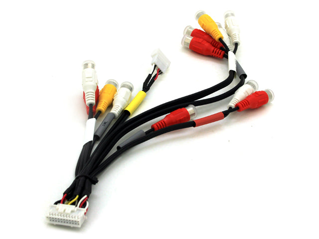 Alpine INE-S900R 24-Pin AV Connector - RCA Audio & Video Adapter
