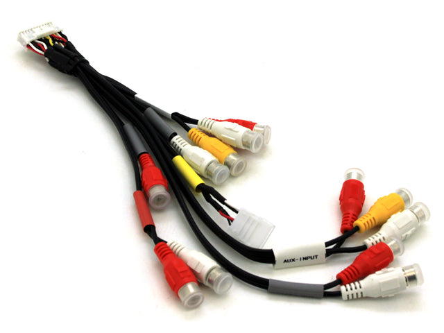 Alpine INE-S900R 24-Pin AV Connector - RCA Audio & Video Adapter
