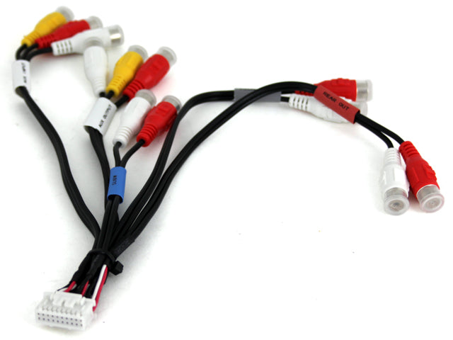 Alpine IVA-D106 20-Pin AV Connector - RCA Audio Adapter