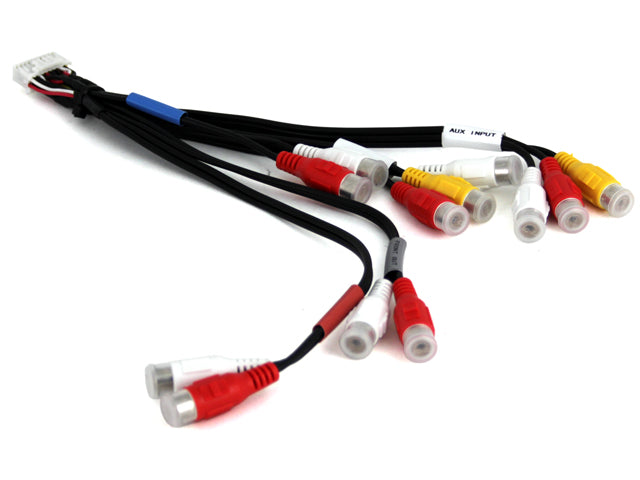 Alpine IVA-D106 20-Pin AV Connector - RCA Audio Adapter