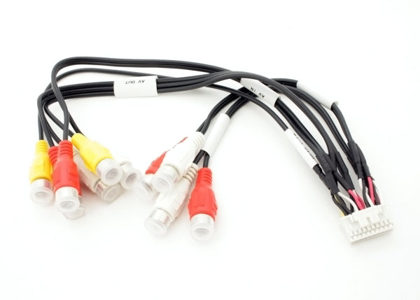 Kenwood KVT-512 20-Pin AV Connector – RCA Audio/Video Adapter