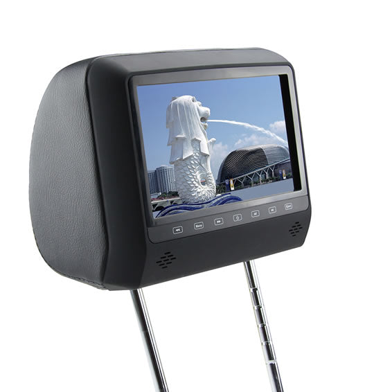 MH701BK-DV monitor with backrest 7"