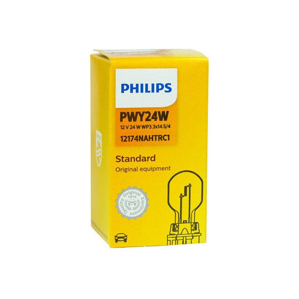 Philips Bulb, PWY24W, 24W, orange