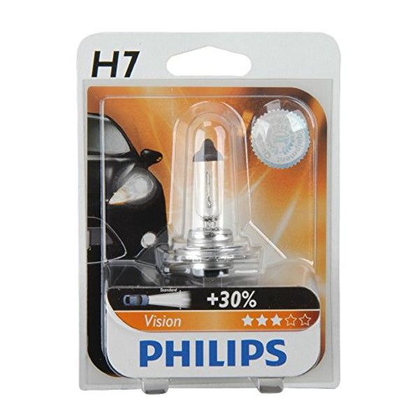 Philips bulbs Vision +30% H7, 55W 129