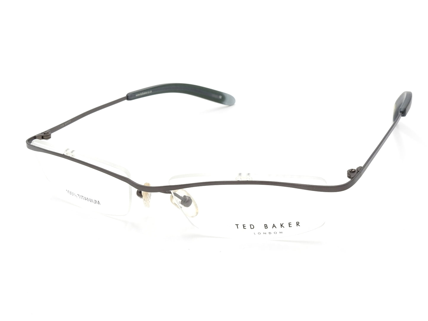 Men's Titanium Eyeglass Frames Ted Baker Austin 7015 958 (Exhibition)