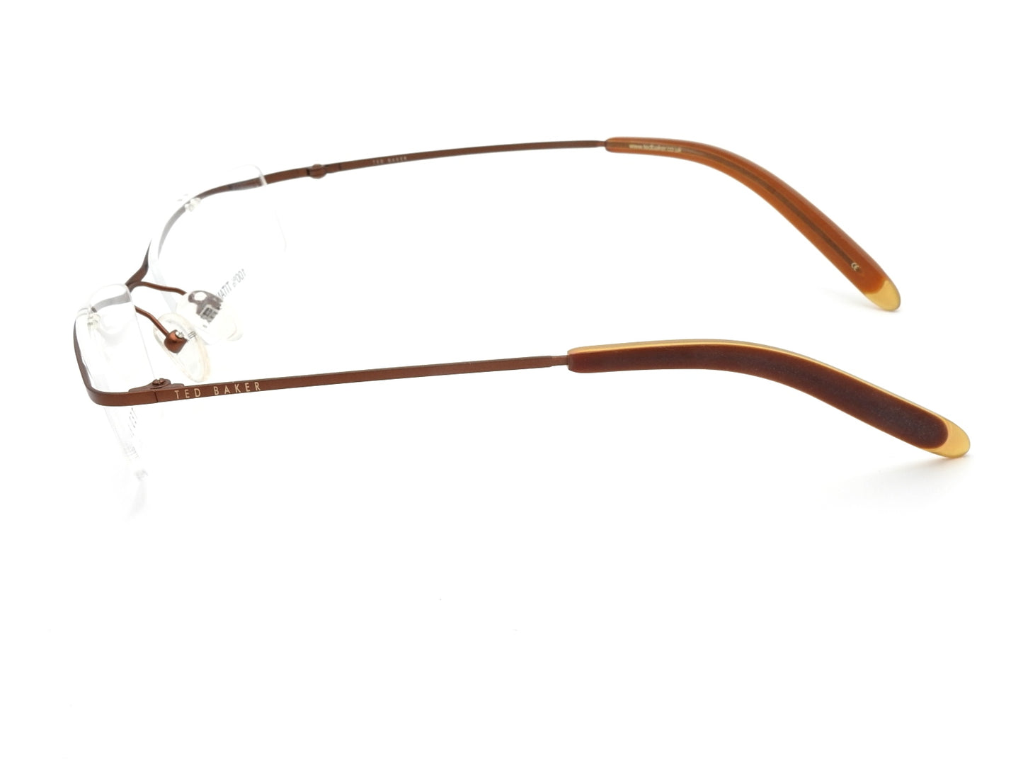 Men's Titanium Eyeglass Frames Ted Baker Austin 7015 132 (Exhibition)