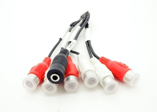 JVC KW-AVX800 14-Pin AV Connector – RCA Audio Adapter & Remote Control Cable