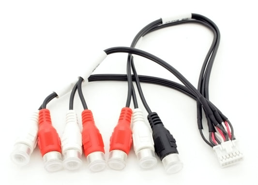 Kenwood DNX-8120 14-Pin AV Connector – RCA Audio Adapter