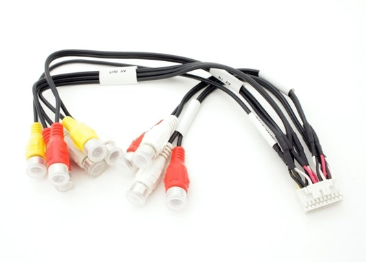 Kenwood KVT-512 20-Pin AV Connector – RCA Audio/Video Adapter
