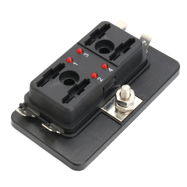 4 x ATO/ATC fuse holder with LED i
