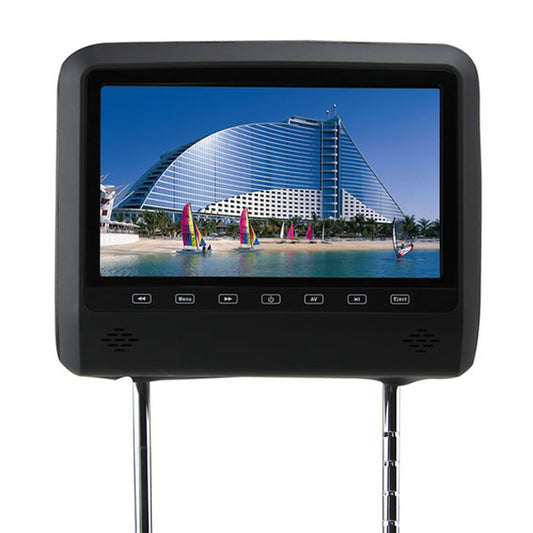 MH902BK-DV monitor with backrest 9"