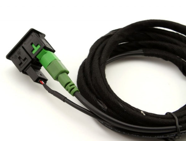 USB and AUX connection with holder