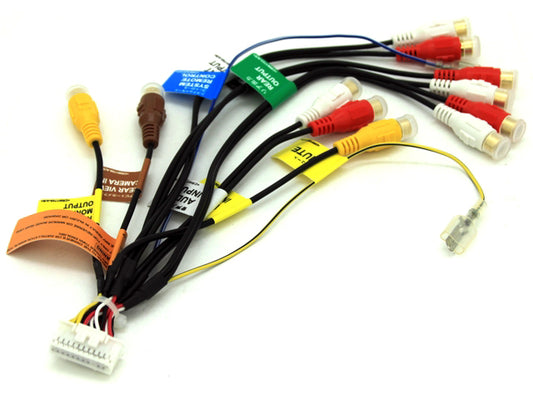 Pioneer RCA Line Cables – Compatible with AVIC & JVC Models