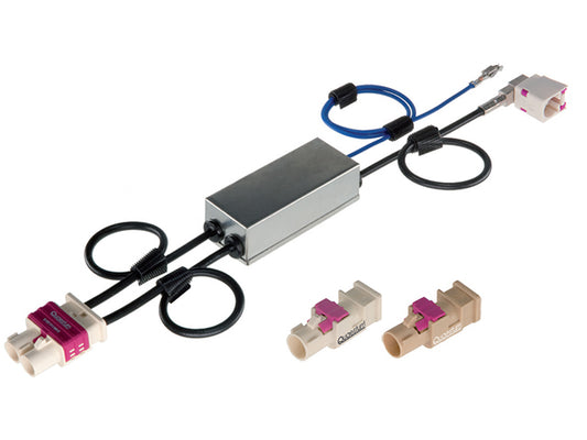 ZENEC ZE-NC-ANT Antenna Adapter for Multimedia – Enhances FM Signal – Compatible with VW
